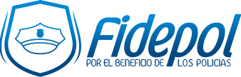 Fidepol por el beneficio de los policías Logo Fidepol